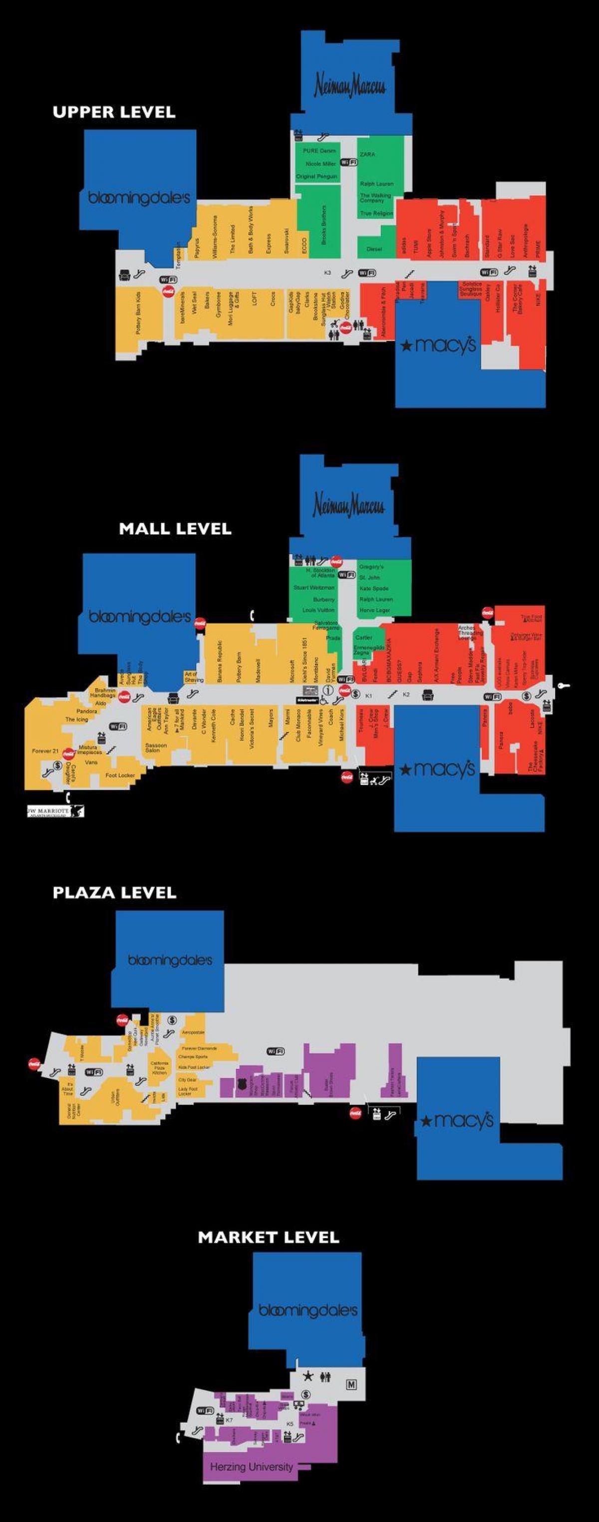 Lenox square mall karte