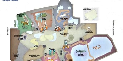 Gruzija Aquarium Karte