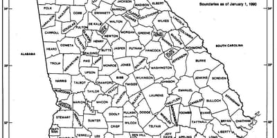 Gruzijas valsts karte