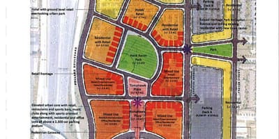 Karte turner field autostāvvieta